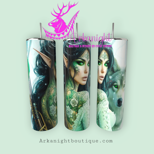Gourde sur commande - Collection Elfiques - 15