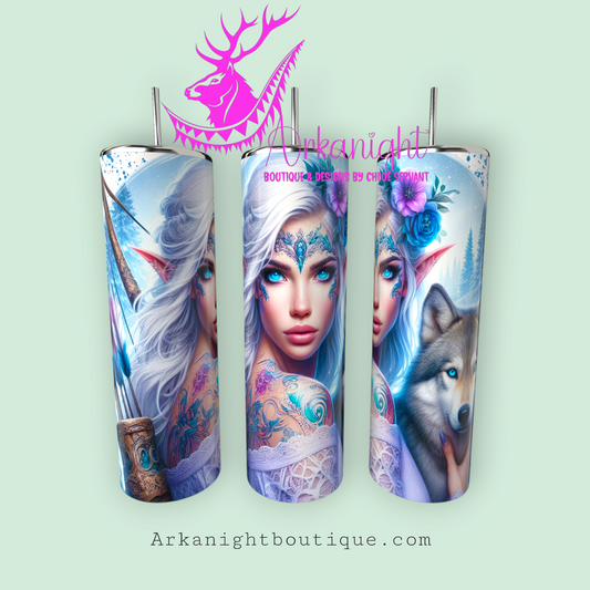 Gourde sur commande - Collection Elfiques - 09