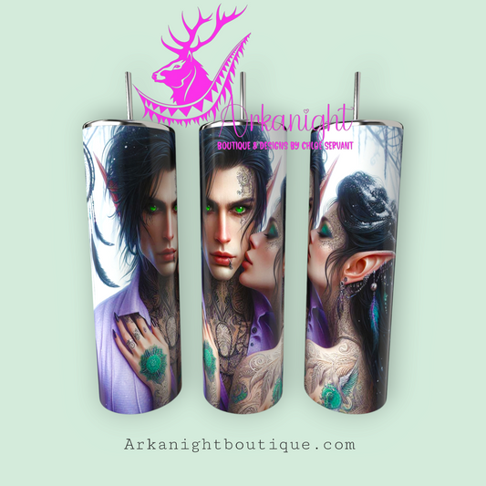 Gourde sur commande - Collection Elfiques - 03