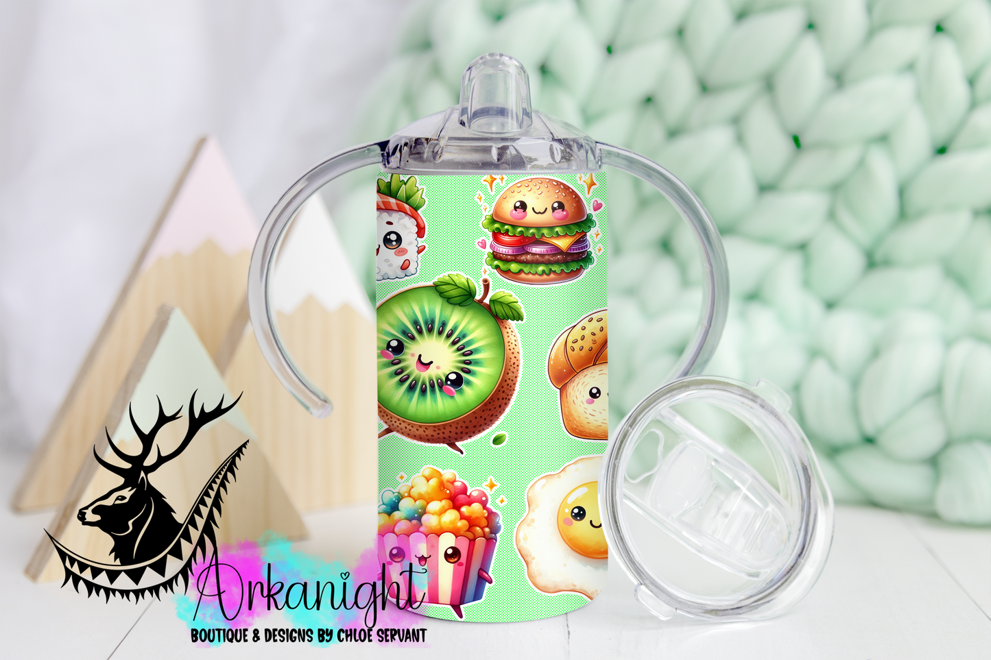 Gourde - Biberon Évolutif sur commande - Kawaii Food