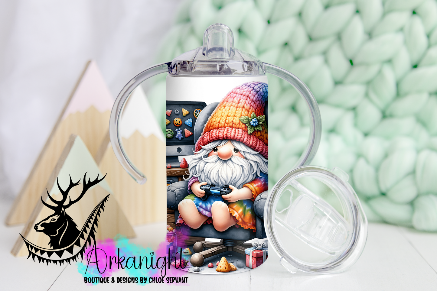 Gourde - Biberon Évolutif sur commande - Gaming Gnome