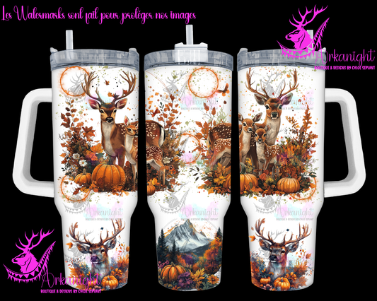 Numérique 40 oz - Autumn 2024 - Deer Family