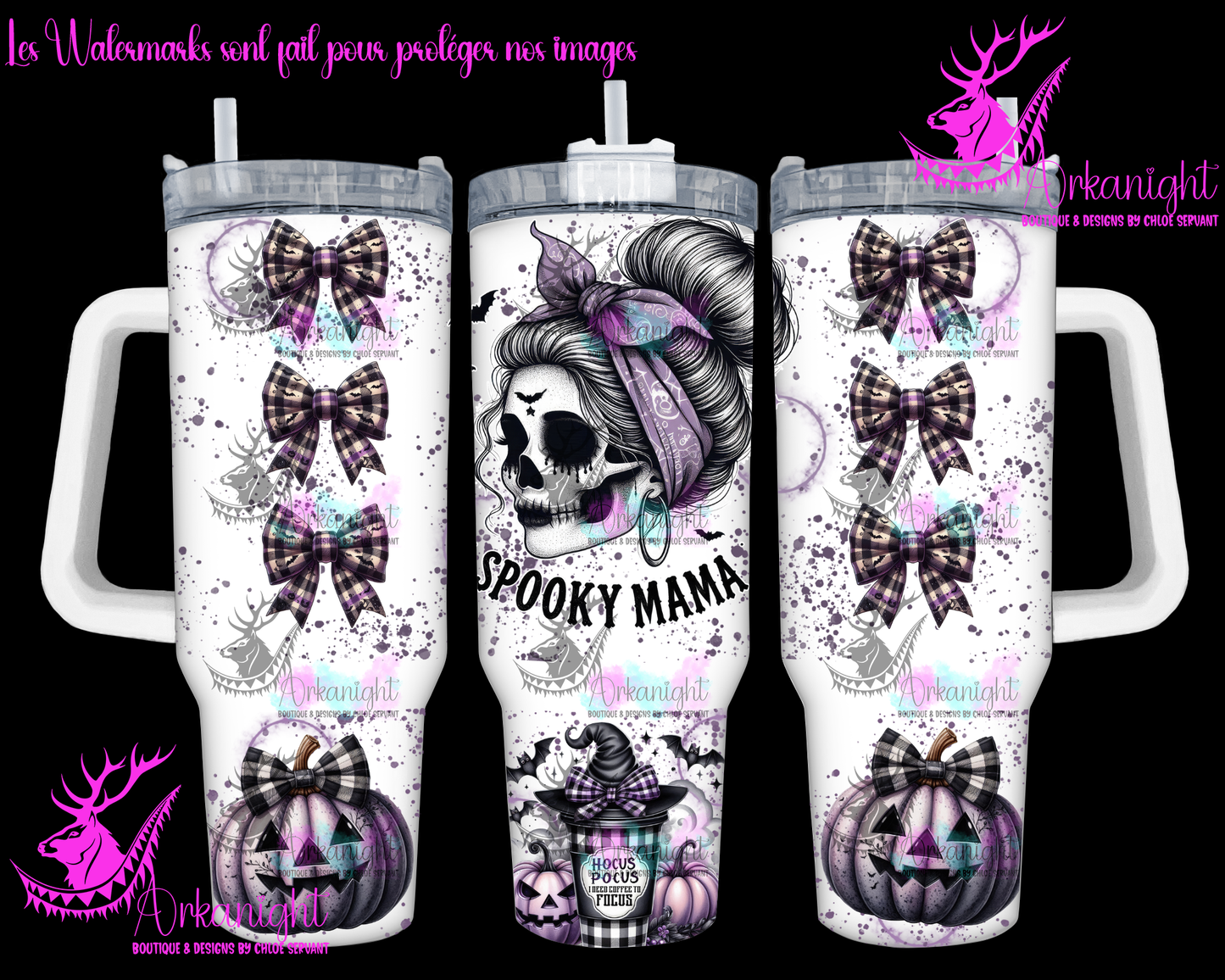 Numérique 40 oz - Autumn 2024 - Spooky Mama