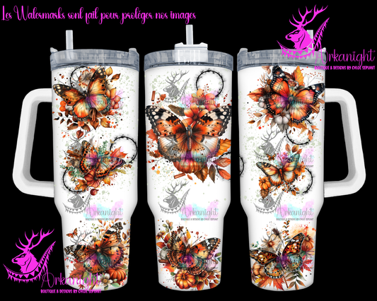 Numérique 40 oz - Autumn 2024 - Autumn Butterfly