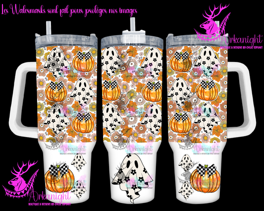 Numérique 40 oz - Autumn 2024 - Coquette Groovy Ghost