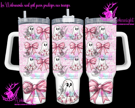 Numérique 40 oz - Autumn 2024 - Pink Coquette Ghost