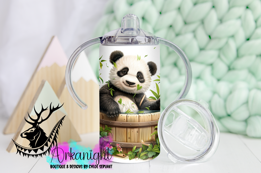 Gourde - Biberon Évolutif sur commande - Panda