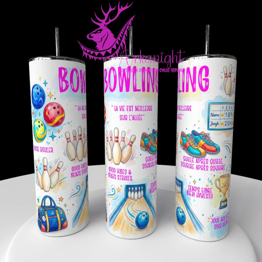 Gourde sur commande - Collection Métiers & Occupations - Bowling