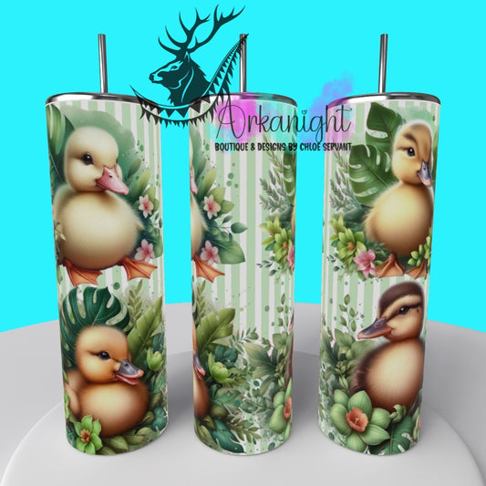 Gourde sur commande - Collection Monstera & Animals 2025 - Baby Duck