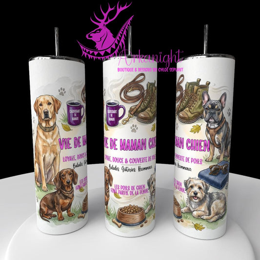 Gourde sur commande - Collection Métiers & Occupations - Vie de maman chien