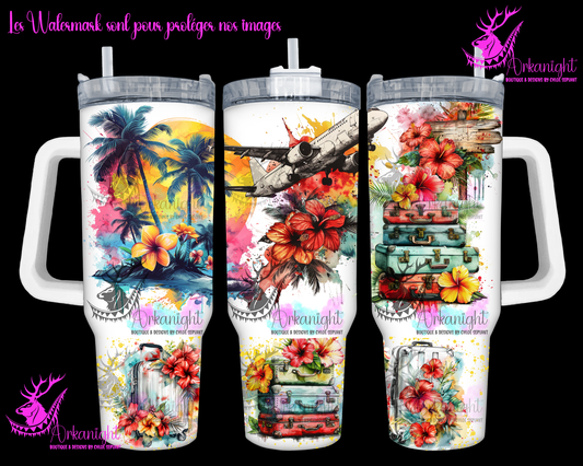 Gourde 40 oz sur commande - Traveling