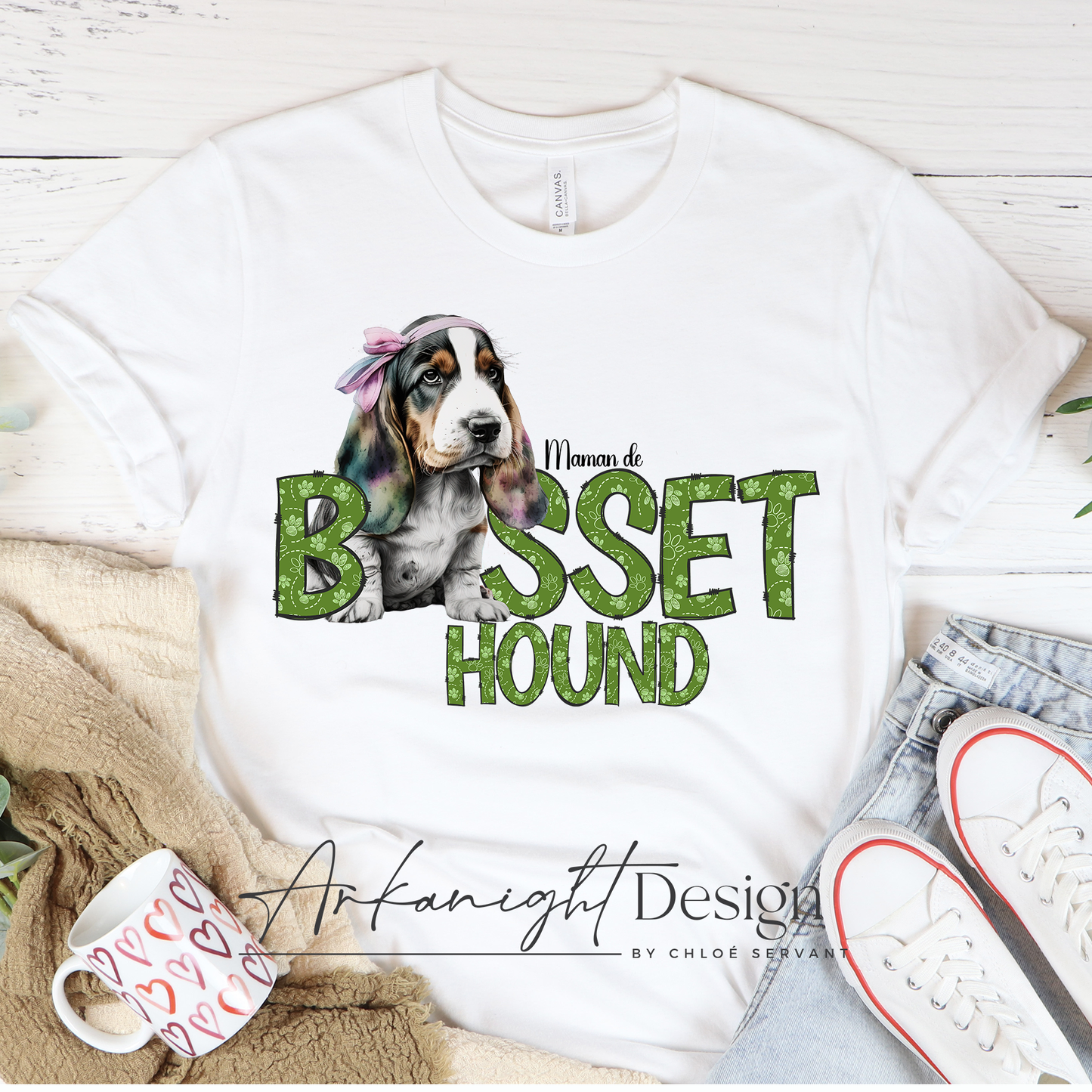 Maman de Basset Hound