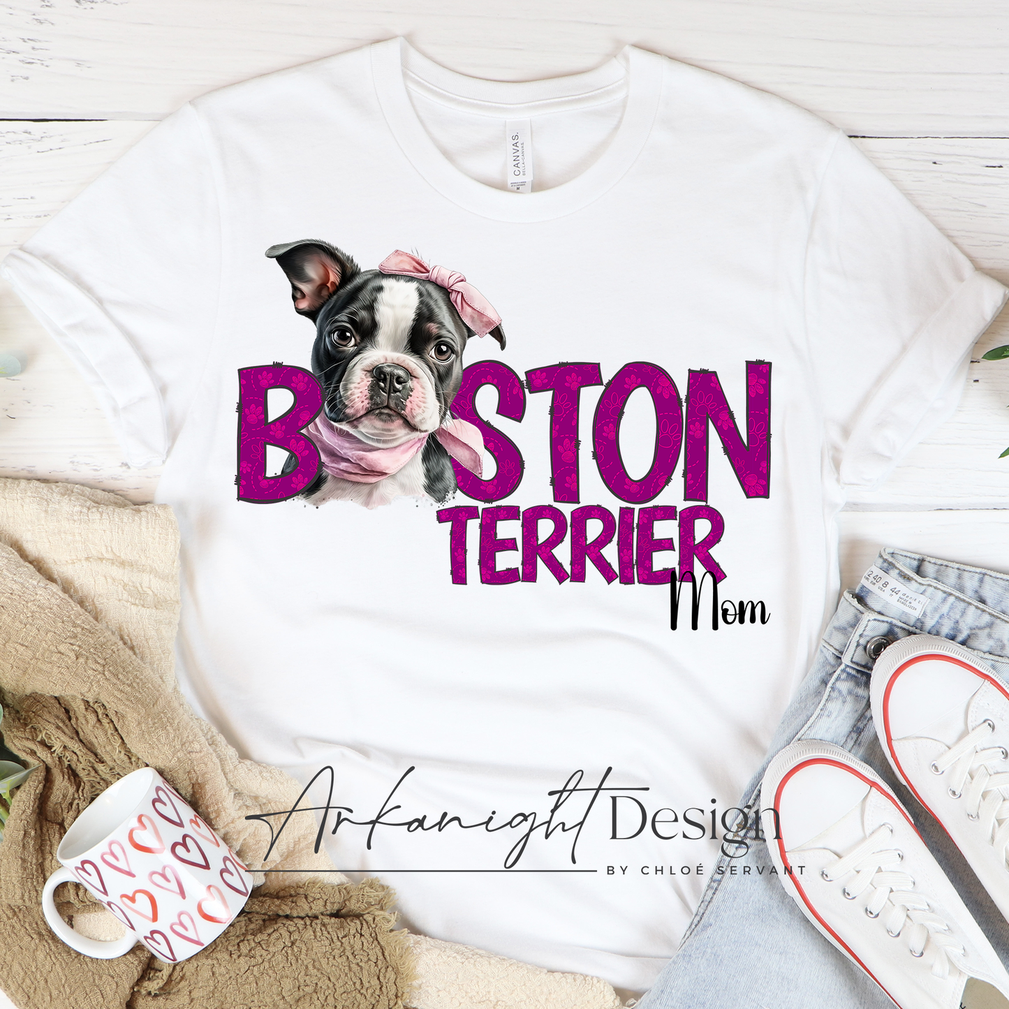 Boston Terrier mom