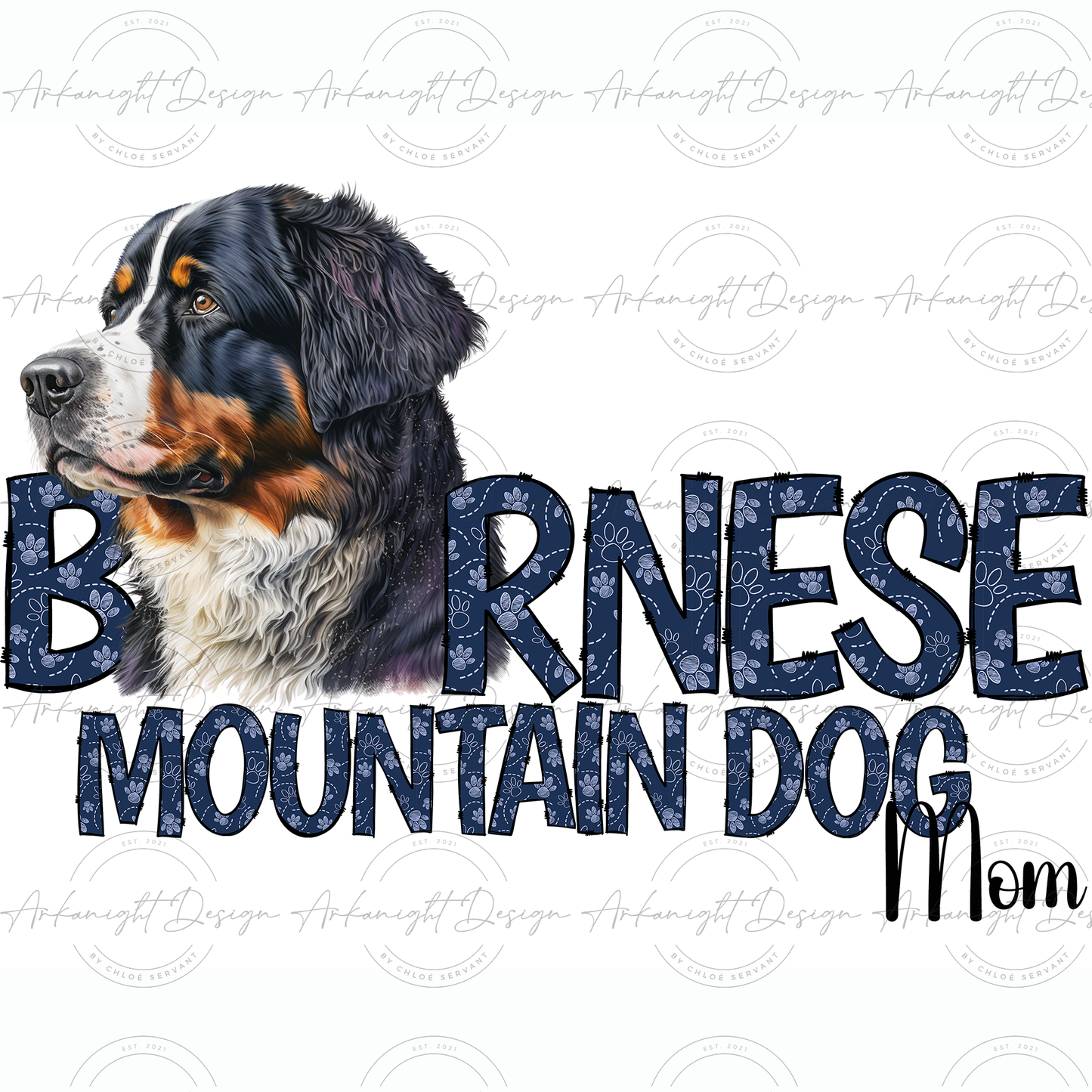 Bernese mountain dog Mom