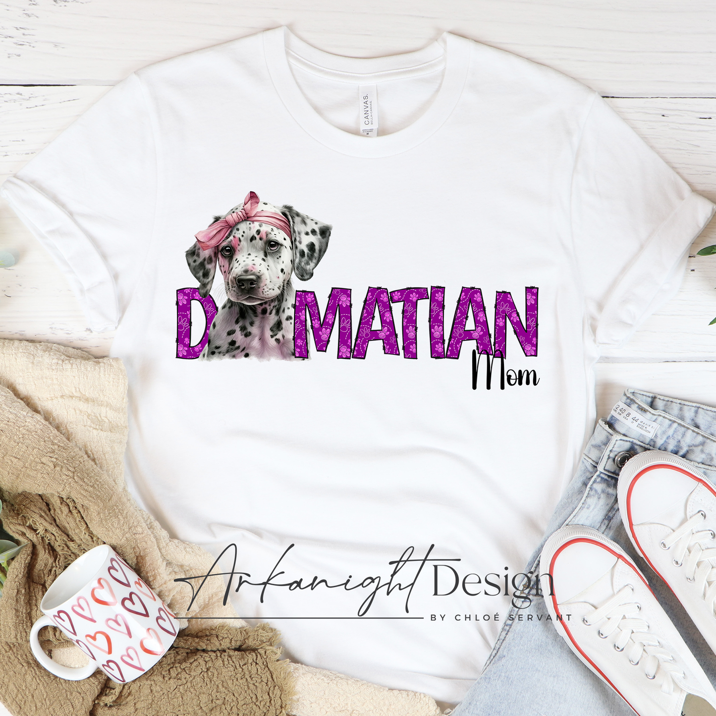 Dalmatian mom