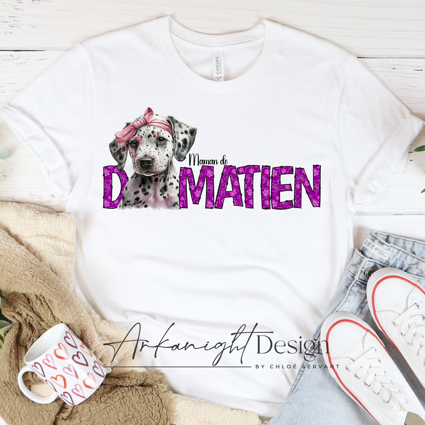 Maman de Dalmatien