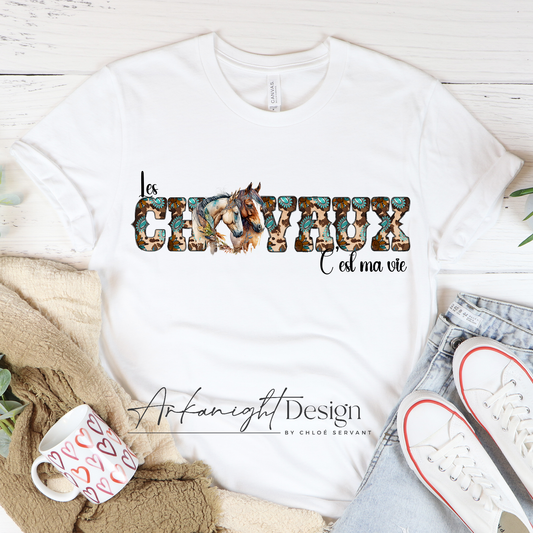 Les chevaux c'est ma vie