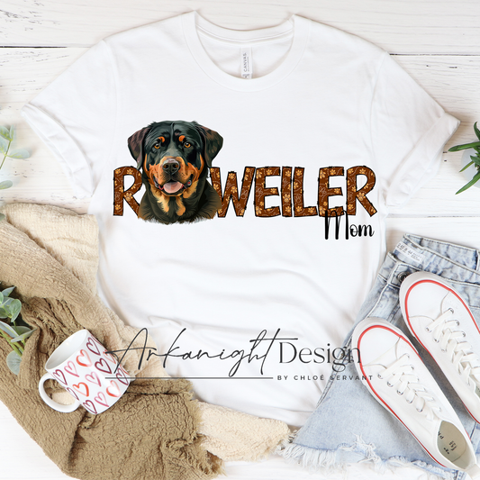 Rottweiler mom