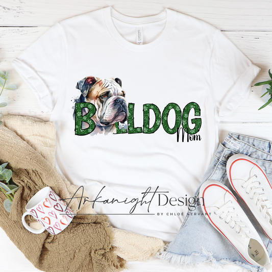 Bulldog mom