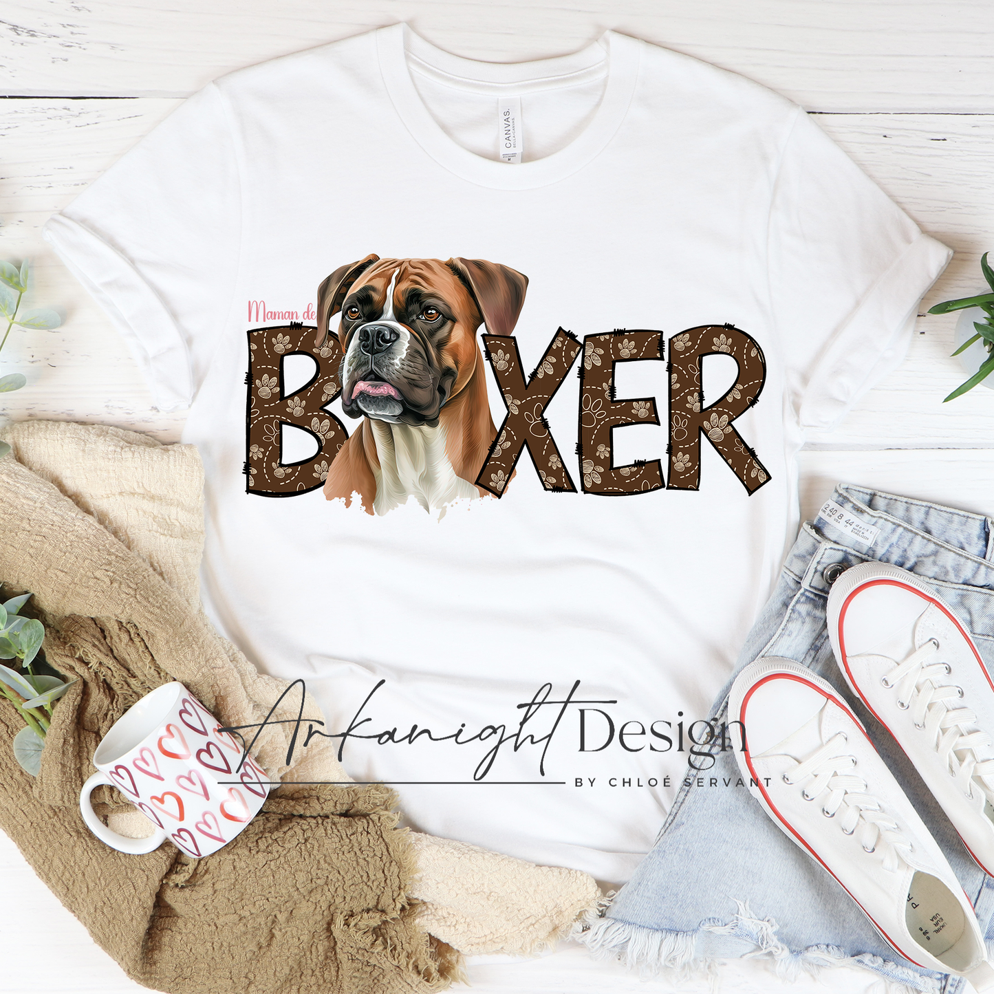 Maman de boxer
