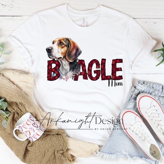 Beagle mom