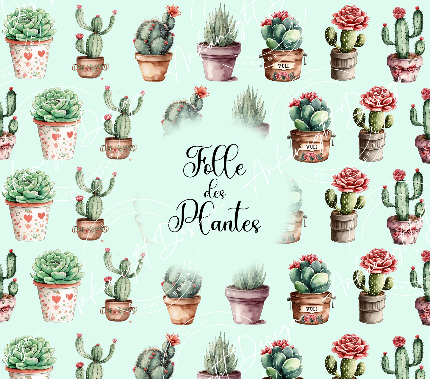 Folle des plantes